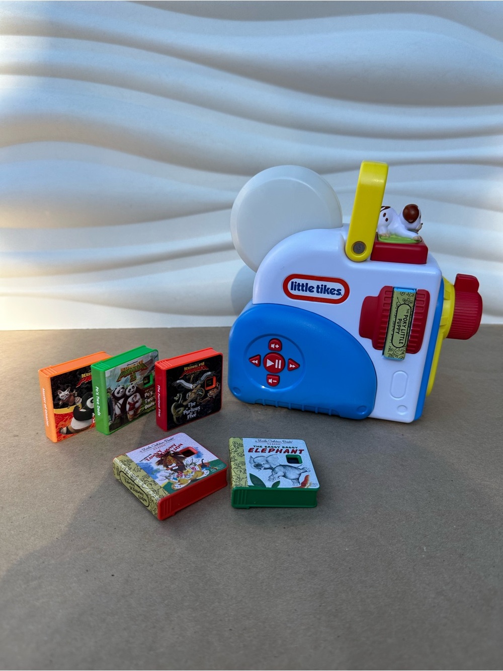 Little Tikes Story Dream Machine Projector Bundle 6 Books & Poky Puppy Character